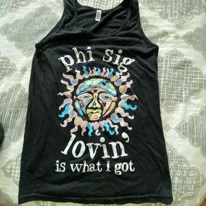 Phi sig tank top (phi sigma sigma )